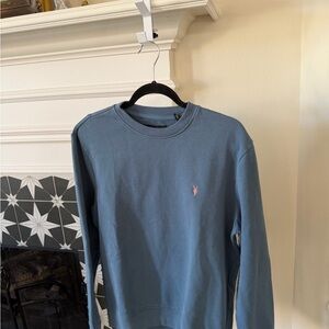 Men's Blue Crewneck Sweater